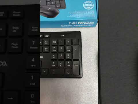 HOCO GM17 wireless keyboard and mouse მაღაზია ტექნოსითი Tel 568-888-878